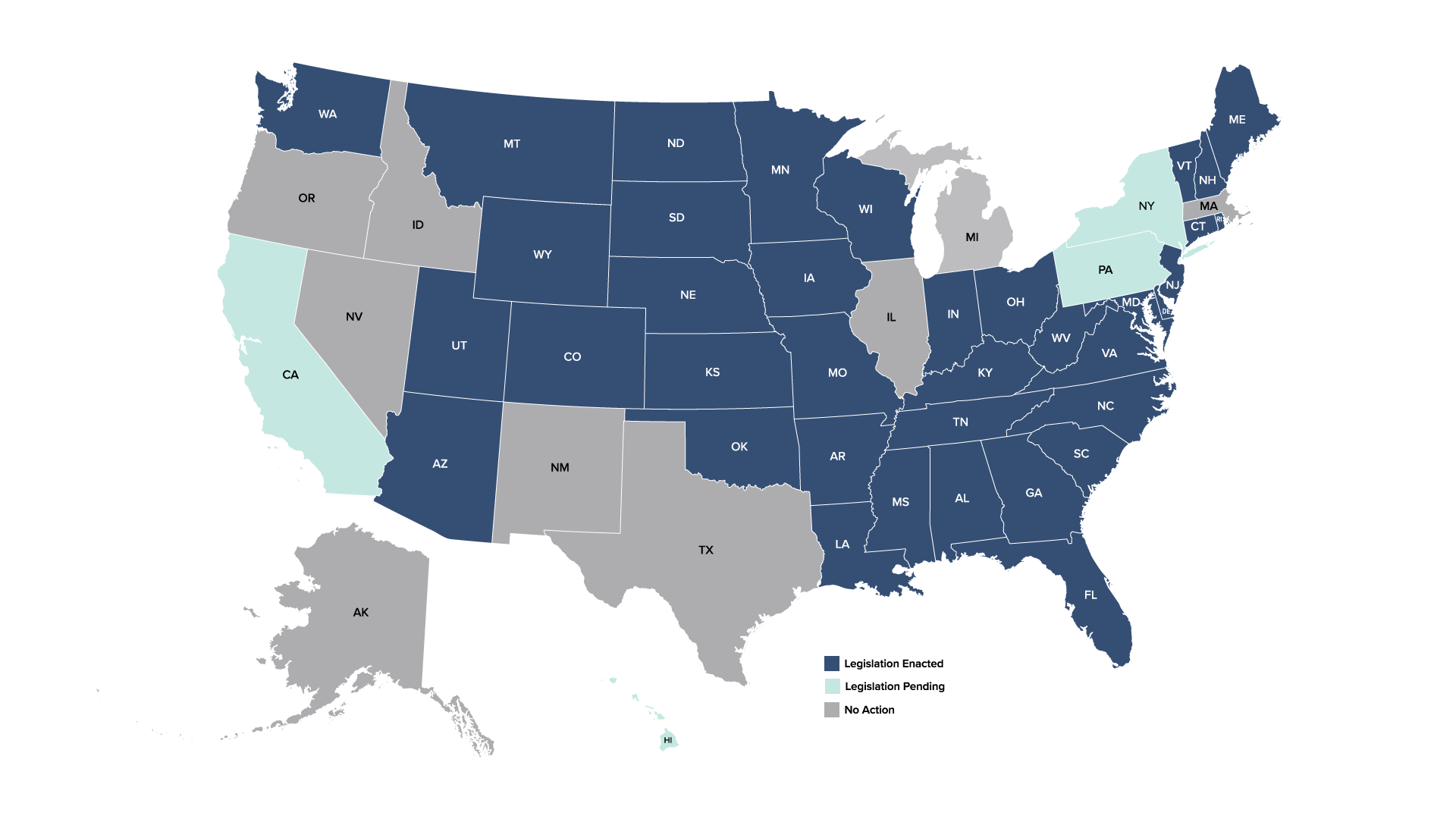 Counseling Compact Map