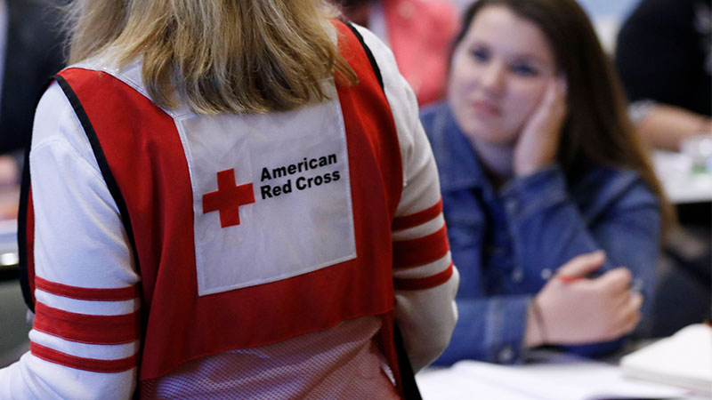 Red Cross Disaster Relief Team