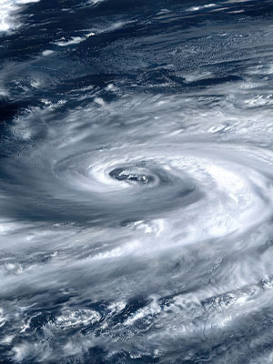 Hurricane satellite Image